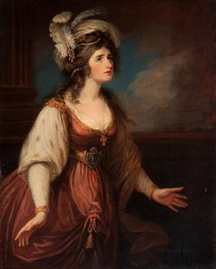 Porträt von Sarah Siddons als Zara von William Hamilton