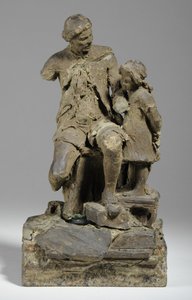 Maquette für Joshua Reynolds mit Kind