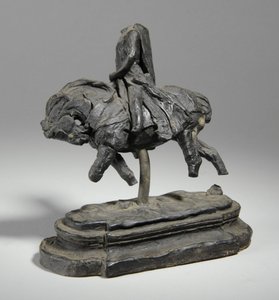 Modell für eine Reiterstatue von Edward I, ca. 1893