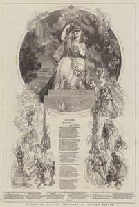 Ein Kranz für den Maifeiertag von William Harvey