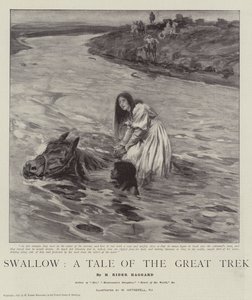 Schwalbe, eine Geschichte des Großen Trecks von William Hatherell