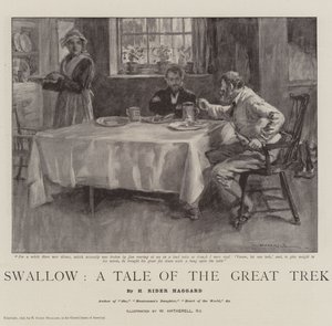 Schwalbe, eine Geschichte des Großen Trecks von William Hatherell