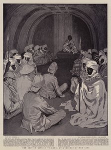 Die britische Mission nach Kano, eine Audienz beim König von William Hatherell