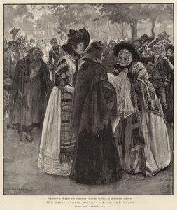 Der erste öffentliche Auftritt der Königin von William Hatherell