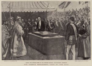 Der Besuch des französischen Präsidenten beim Zaren von William Hatherell