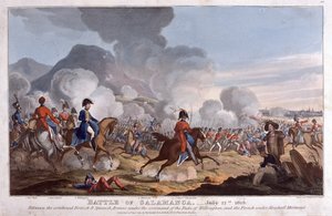 Schlacht von Salamanca am 22. Juli 1812, veröffentlicht 1821