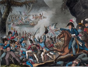 Schlacht in den Pyrenäen, 27. Juli 1813, gedruckt von J.C. Stadler, veröffentlicht von Thomas Tegg, 1. April 1818