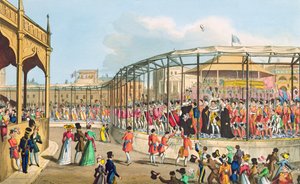 Krönungsprozession von George IV, 1821