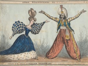 Opernerinnerungen: Desdemona und Othello