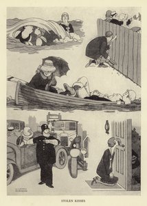 Gestohlene Küsse von William Heath Robinson