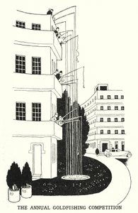 Der jährliche Goldfischwettbewerb von William Heath Robinson