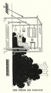 Der Frischluftsalon von William Heath Robinson