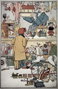 Der Spielzeugladen, 1900 von William Heath Robinson