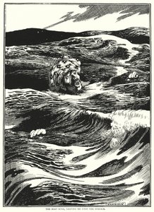 Das Boot sank und ließ mich an der Oberfläche zurück von William Heath Robinson
