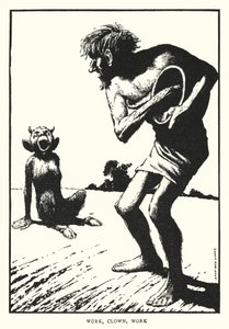 Arbeite, Clown, arbeite von William Heath Robinson