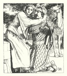 Die Ballade von Oriana von William Henry (after) Hunt