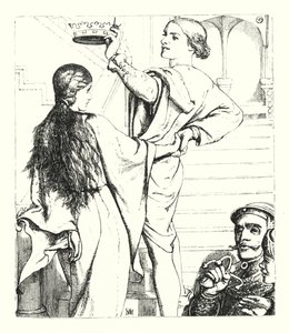 Das Bettelmädchen von William Henry (after) Hunt