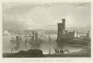 Black Rock Castle von William Henry Bartlett