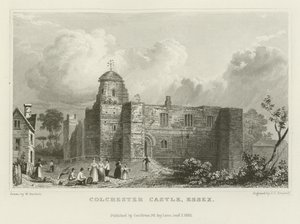 Colchester Castle, Essex von William Henry Bartlett