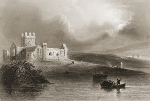 Dunbrody Abbey, County Wexford, Irland, aus 