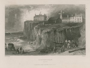 Gesamtansicht von Rottingdean von William Henry Bartlett