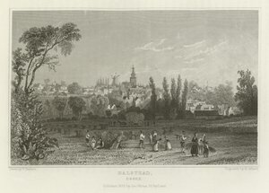 Halstead, Essex von William Henry Bartlett
