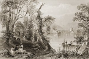Innisfallen, Killarney-See, County Killarney, aus 
