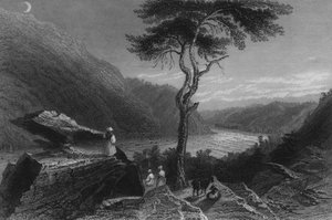 Das Tal des Shenandoah, von Jefferson Rock, 1838