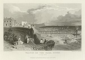 Walton on the Naze, Essex, Südansicht von William Henry Bartlett