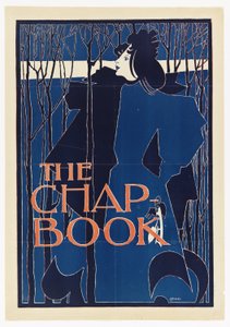 Die Blaue Dame, Plakat für The Chap-Book