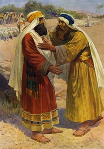 Begegnung von Jakob und Esau