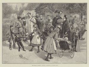 Die Lungen von London, Samstagnachmittag im Victoria Park von William Henry Charles Groome