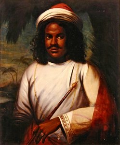 Porträt eines indischen Prinzen von William Henry Florio Hutchinson