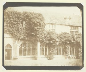 Kreuzgänge der Lacock Abbey von William Henry Fox Talbot