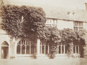 Kreuzgänge von Lacock Abbey von William Henry Fox Talbot