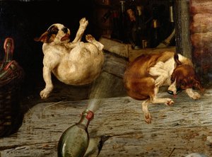 Ein überraschendes Ergebnis, 1887 (eines von einem Paar) von William Henry Hamilton Trood