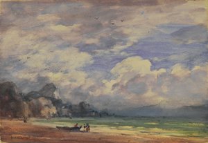 An der kalifornischen Küste, n.d.