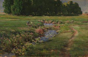 Der plätschernde Bach von William Henry Holmes