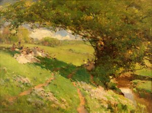 Die Rast der Wanderlustigen von William Henry Holmes