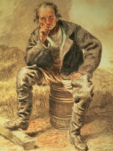 Ein Austernfischer, 1827 von William Henry Hunt