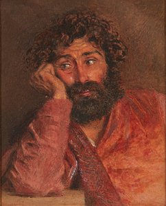 Porträt eines Mannes von William Henry Hunt