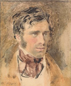 Porträt eines Mannes von William Henry Hunt