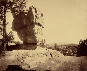 Balanced Rock, Garden of the Gods, Colorado von William Henry Jackson