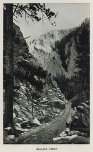 Canyons von Colorado: Boulder Canon