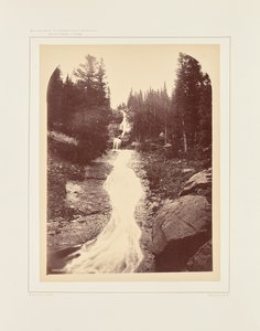 Wasserfall vom Mount Blackmore von William Henry Jackson