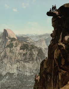 Glacier Point und South Dome, Yosemite Valley, Kalifornien von William Henry Jackson