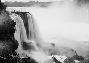 Horseshoe Falls von Goat Island, Niagara, ca. 1880-97