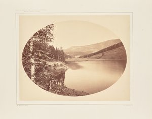 Mystic Lake, Quelle des East Gallatin von William Henry Jackson
