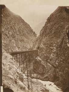 Puente Infernillo von William Henry Jackson