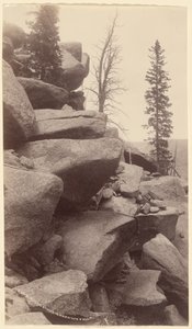 [Studie von Felsen, Green Mountain Falls, Colorado] von William Henry Jackson